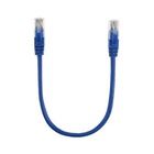 Патч-корд 0.3м, RJ-45, Cat.5e, CU, медь, синий Ritar (PCR-CU/0.3Be / 00220) U0534711