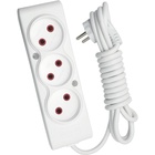 Мережевий подовжувач TECCO 3м 3 поста white (8681277842528) U1032884