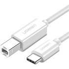 Кабель для принтера Ugreen USB-C 2.0 to BM 1.5m white (40417) U1163519