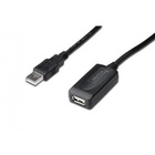 Дата кабель USB 2.0 AM/AF 25.0m active DIGITUS (DA-73103) U0417790