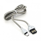 Дата кабель USB 2.0 AM to Micro 5P 1.0m XO Silver 2.8А iKAKU (YT-iK/XO-MS) U0791839