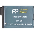 Акумулятор до фото/відео PowerPlant Canon LP-E8H 1300mAh (CB971244) U1082195