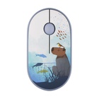 Мишка 2E MF300 CAPYBARASWIM Silent Wireless/Bluetooth Blue (2E-MF300WCAPIBARABL) U1011013