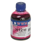 Чернила WWM HP №10/ 11/12/13/14/82 (Magenta) (H12/M) U0021109