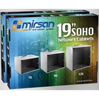 Шкаф настенный MIRSAN SOHO 9U 19" 535x400, RAL 7035 (MR.SOH09U40DE.02) U0400349