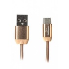 Дата кабель USB 2.0 AM to Type-C 1.0m Cablexpert (CCPB-C-USB-08G) U0384011