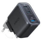 Зарядний пристрій Anker 2xUSB-C PD70W + 1xUSB black (A121AL11) U1143922
