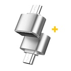 Перехідник OTG USB 2.0 AF to USB-C silver XoKo (XK-AC035-SL2) U1091706