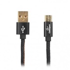 Дата кабель USB 2.0 AM to Type-C 1.0m Cablexpert (CCPB-C-USB-04BK) U0384008