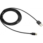 Дата кабель USB 2.0 AM to Type-C 1.8m 1A black CANYON (CNE-USBC2B) U0421560
