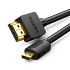 Кабель мультимедійний HDMI M to HDMI micro M 2.0m 4K black Ugreen (30103) U1130689