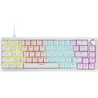 Клавіатура Ajazz AK690 Peach Mist Switch USB UA White (AK690-PM-W) U1203770