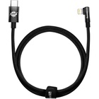 Дата кабель USB-C to Lightning 1.0m 20W 90° corner black Baseus (CAVP000201) U1106553