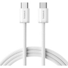 Дата кабель USB-C to USB-C 1.0m 100W white Baseus (P10381400211-00) U1202112