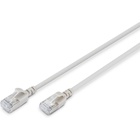 Патч-корд 0.5м, FTP, cat.6A, Sliim, AWG 32/7, Cu, LSZH, grey Digitus (DK-1632-A-005S) U1204056