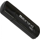 USB флеш накопитель Mibrand 16GB Grizzly Black USB 2.0 (MI2.0/GR16P3B) U0538152