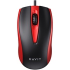 Мишка Havit HV-MS871 USB Red (6939119020293) U1081223