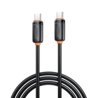 Дата кабель USB-C to USB-C 1.0m 27W black XO (XO-CB-300CC-BK) U1181908