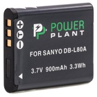 Аккумулятор к фото/видео PowerPlant Sanyo DB-L80, D-Li88 (DV00DV1289) U0099332