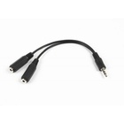 Кабель мультимедийный Jack 3.5mm M to 2 x Jack 3.5mm F 0.1m Cablexpert (CCA-415-0.1M) U0383976