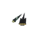 Кабель мультимедийный HDMI to DVI 18+1pin M, 3.0m Viewcon (VD 066-3м.) B0007203