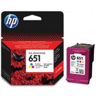 Картридж HP DJ No.651 Color Ink Advantage (C2P11AE) U0197640