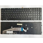 Клавиатура ноутбука HP ProBook 450/455/470 G3, 650 G2 черная с черной, с трекп,с по (A46074) U0403113