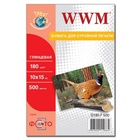 Бумага WWM 10x15 (G180.F500) S0007258