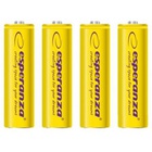 Аккумулятор Esperanza AA 2000mAh Ni-MH * 4 yellow (EZA104Y) U0449553