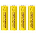 Аккумулятор Esperanza AA 2000mAh Ni-MH * 4 yellow (EZA104Y) U0449553