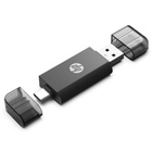 Зчитувач флеш-карт HP USB 3.0 AM/USB-C to SD+TF (HP_DHC-CT112) U1125903