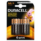 Батарейка Duracell AA MN1500 LR06 * 6 (5000394107458 / 81485016) U0127885