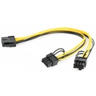 Кабель питания PCI express 8 пин на 2 х 6+2 пин Cablexpert (CC-PSU-85) U0349671