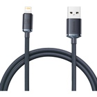 Дата кабель USB 2.0 AM to Lightning 1.2m 2.4A black Baseus (CAJY000001) U1106530