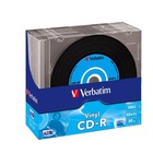 Диск CD-R Verbatim 700Mb 52x Slim case Vinyl AZO (43426) KM05969
