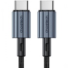 Дата кабель USB-C to USB-C 1.2m 60W braided black Choetech (XCC-1014) U1167833
