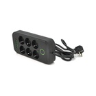 Мережевий фільтр живлення Voltronic F06U, 6 роз EU, 4USB Black (F06U-Black) U1192013
