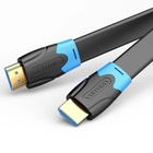 Кабель мультимедійний HDMI M to HDMI M 1.0m flat black Vention (AAKBF) U1125433