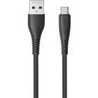 Дата кабель USB 2.0 AM to Type-C PD-B85a Black Proda (PD-B85a-BK) U0789485