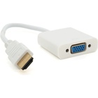 Перехідник HDMI M to VGA F 0.1m 4K/2K white Voltronic (YT-C-HDMI(M)/VGA(F)-W) U1099535