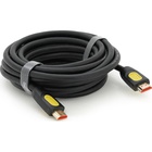 Кабель мультимедійний HDMI M to HDMI M 5.0m V2.0 4K UHD black VEGGIEG (YT-HDMI(M)/(M)HA-5/19714) U1099355