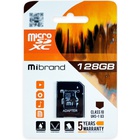 Карта памяти Mibrand 128GB microSDXC UHS-I U3 + SD-адаптер (MICDHU3/128GB-A) U0777085