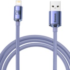 Дата кабель USB 2.0 AM to Lightning 2.0m 2.4A purple Baseus (CAJY000105) U1106536