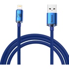 Дата кабель USB 2.0 AM to Lightning 2.0m 2.4A blue Baseus (CAJY000103) U1106534