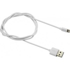 Дата кабель USB 2.0 AM to Lightning 1.0m MFI CANYON (CNS-MFICAB01W) U0418084