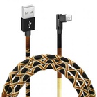 Дата кабель USB 2.0 AM to Micro 5P 1.0m Brown/Yellow Grand-X (FM-08BY) U0478518