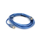 Кабель для принтера USB 2.0 AM/BM 3.0m ferrite blue Ritar (YT-AM/BM-3.0TBL) U1083966