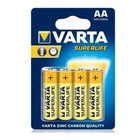 Батарейка Varta AA Superlife Zinc-Carbon * 4 (02006101414) U0003208