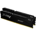 Модуль пам'яті для комп'ютера DDR5 128GB (2x64GB) 5600 MHz Beast Kingston Fury (ex.HyperX) (KF556C36BBEK2-128) U1109544