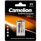 Аккумулятор Крона 250mAh Ni-MH * 1 6F22-1BL Camelion (NH-9V250BP1) U0507268